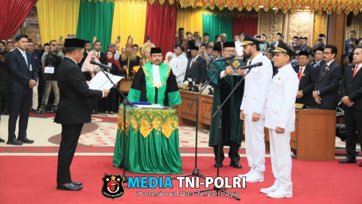 Atas Nama Presiden, Mendagri Lantik Gubernur dan Wakil Gubernur Aceh Masa Jabatan 2025-2030