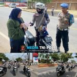 Hari ke-3 Operasi Keselamatan Krakatau 2025 Polres Lampung Utara Tingkatkan Kesadaran Pengendara