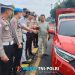 Polres Lampung Timur Kampanyekan Keselamatan Berlalu Lintas di Simpang TL Mataram Marga