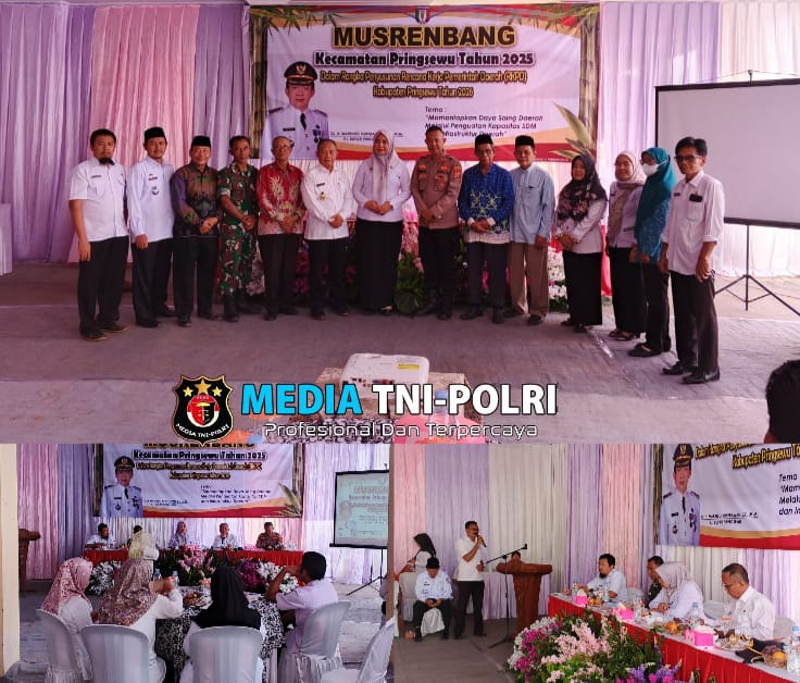 Staf Ahli Bupati Pringsewu Bidang Pemerintahan, Hukum, dan Politik Membuka Acara Musrenbang di Kecamatan Pringsewu
