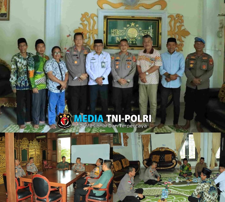 Plh Kapolres Bersilaturahmi ke Politeknik Tunas Palapa dan Sekolah Tinggi Ekonomi Syariah Tunas Palapa Tulang Bawang Barat