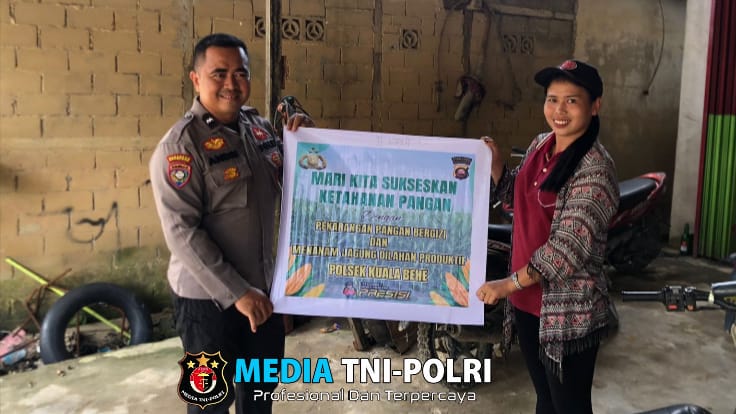 Bhabinkamtibmas Ajak Warga Desa Binaan Dukung Program Ketahanan Pangan Nasional