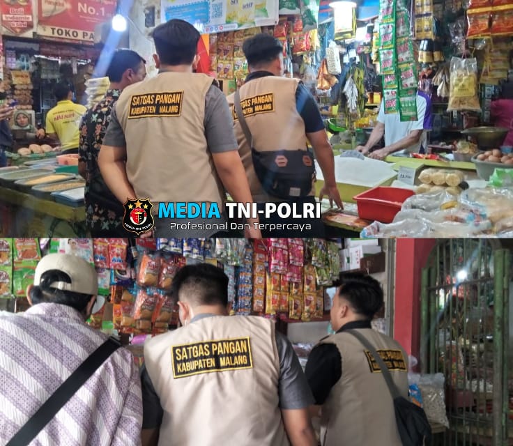 Polres Malang Sidak Pasar, Pastikan Stok dan Harga Bahan Pokok Jelang Ramadan Aman