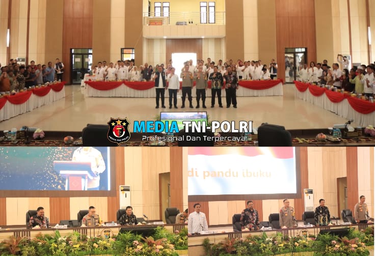 Polda Lampung Gelar Rakor Percepatan Penyerapan Gabah dan Beras untuk Ketahanan Pangan