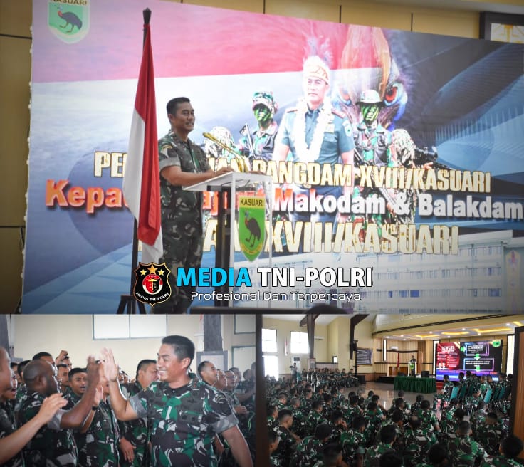 Beri Pengarahan Kepada Prajuritnya, Pangdam Kasuari Ajak Satukan Visi dan Misi Demi Kemajuan Kodam Hingga Kemaslahatan Masyarakat Papua Barat