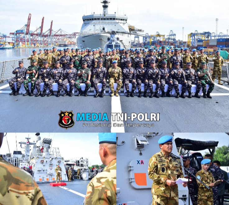 Tuntas Jalankan Misi Perdamaian Dunia, Kasal Sambut Kedatangan Satgas MTF XXVIII-O/UNIFIL di Jakarta