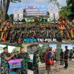 Kunjungan Kerja (Kunker) Danrem 121/Abw ke Komando Taktis (Kotis) Yonzipur 5/ABW