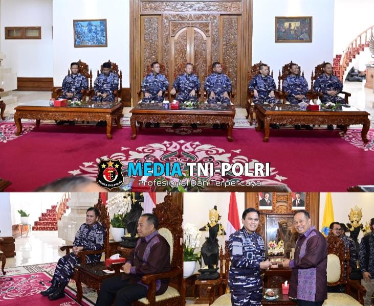 Sukseskan 5TH MNEK 2025, Kasal Laksanakan Courtesy Call ke PJ. Gubernur Bali