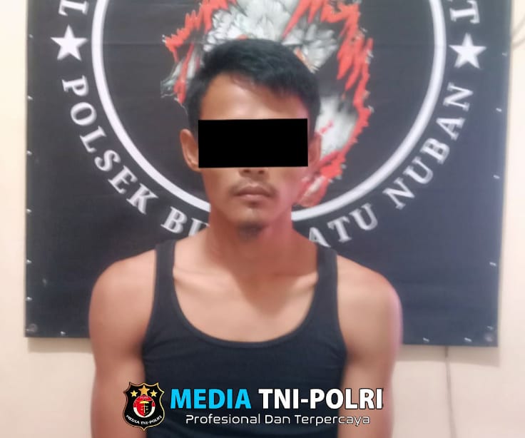 Pelaku Pencurian Hp Diamankan Polsek Bumi Ratu Nuban