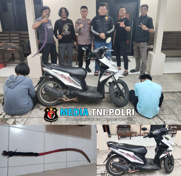 Polsek Gadingrejo Ungkap Kasus Curas, Dua Pelaku Yang Lukai Korban dengan Sajam Ditangkap