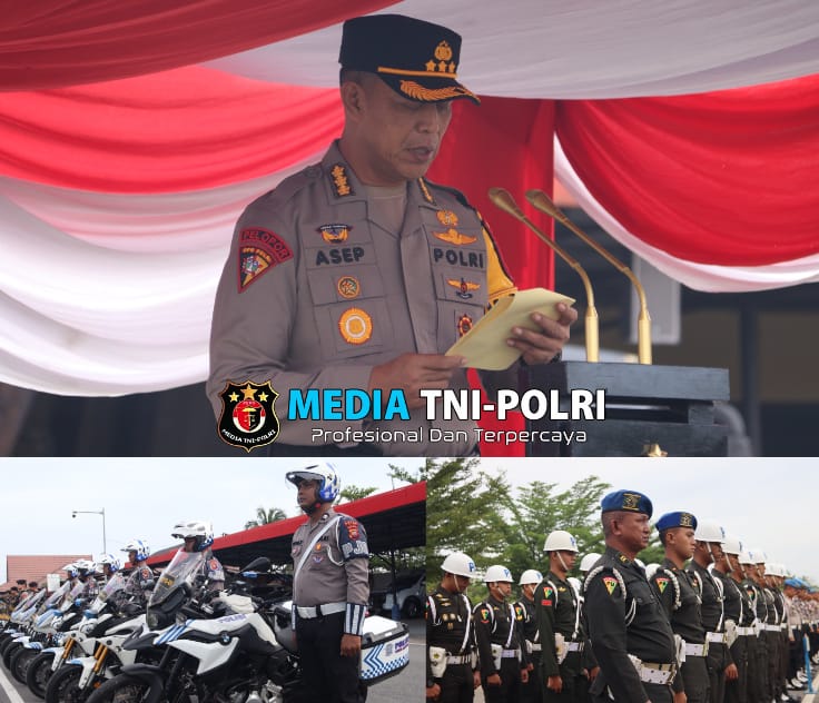 Apel Gelar Pasukan Operasi Keselamatan Kapuas 2025, ini Arahan Karo Ops Polda Kalbar