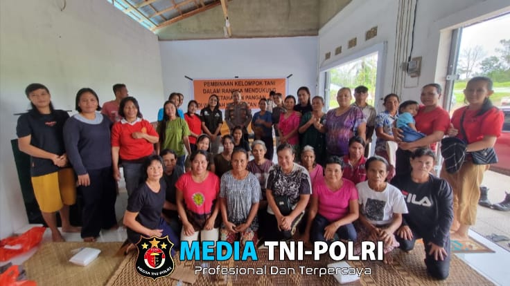 Pembinaan Kelompok Wanita Tani Oleh Polsek Menjalin Dalam Rangka Penguatan Ketahanan Pangan