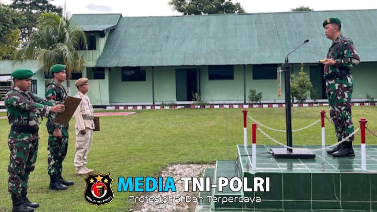 Pimpin Upacara Bendera 17-an, Dandim 1307/Poso, Letkol Arm Edi Yulian Budiargo Bacakan Amanat KASAD