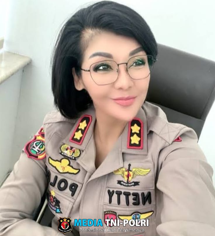 Inilah Sosok Polwan Cantik dan Pemberani AKBP Netty Rosdiana yang Raih Indonesia Women Excellence Award dan Karier Cemerlang.