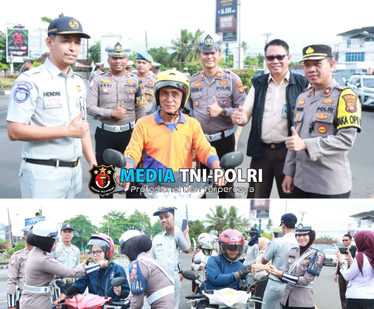 Polres Lampung Utara Gelar Sosialisasi Operasi Keselamatan Krakatau 2025