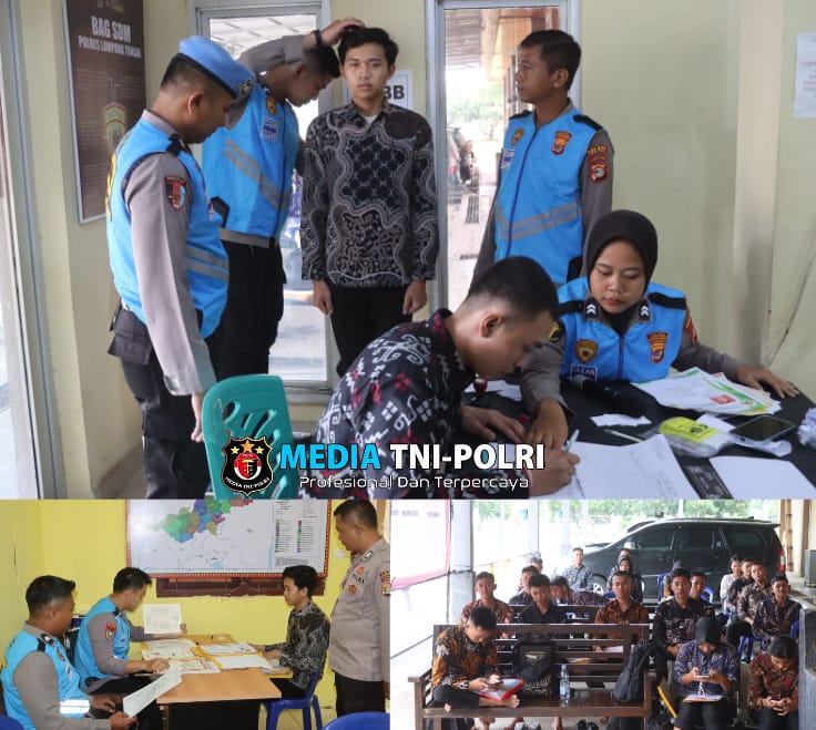 Penerimaan Anggota Polri 2025 Telah Dibuka, Polres Lampung Tengah Ajak Generasi Muda Daftar Polisi