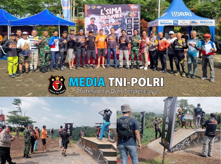 Danramil 0818/09 Ngajum Hadiri Lomba Jatim Downhill 2025 di SAE Lapas Kelas 1 Malang