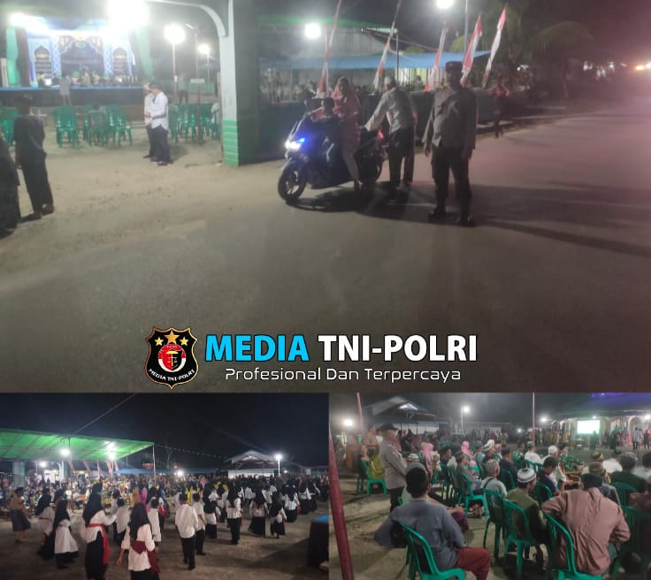 Polsek Air Besar Gelar Pengamanan Pembukaan Gebyar Ramadhan