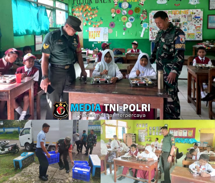 Program Makan Bergizi Gratis Babinsa Pastikan Distribusi Tepat Sasaran