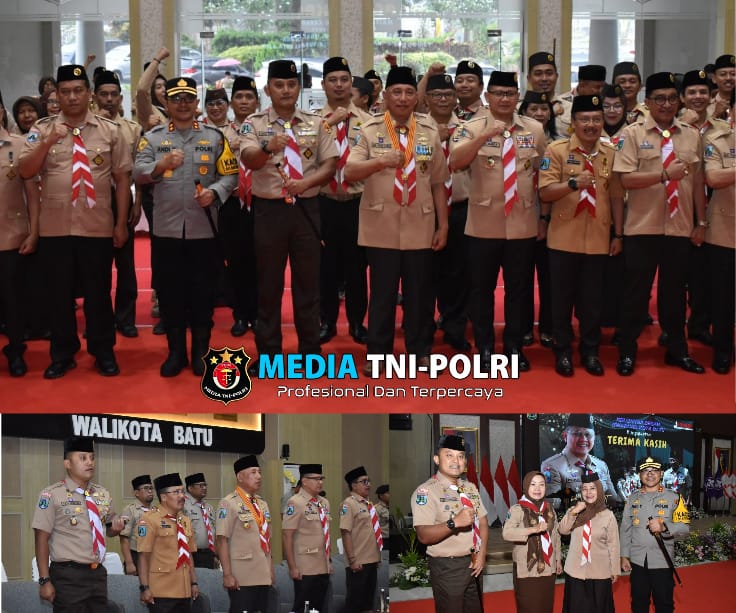 Dandim 0818/Malang-Batu Hadiri Pelantikan Majelis Pembimbing dan Kwartir Cabang Pramuka Kota Batu