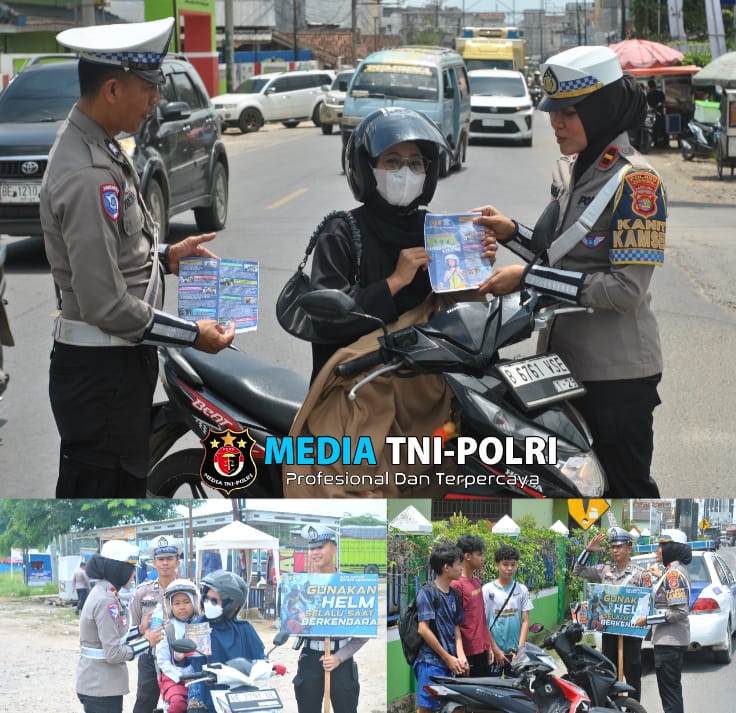 Tekan Angka Kecelakaan, Polres Pringsewu Gencarkan Edukasi Keselamatan Lalu Lintas