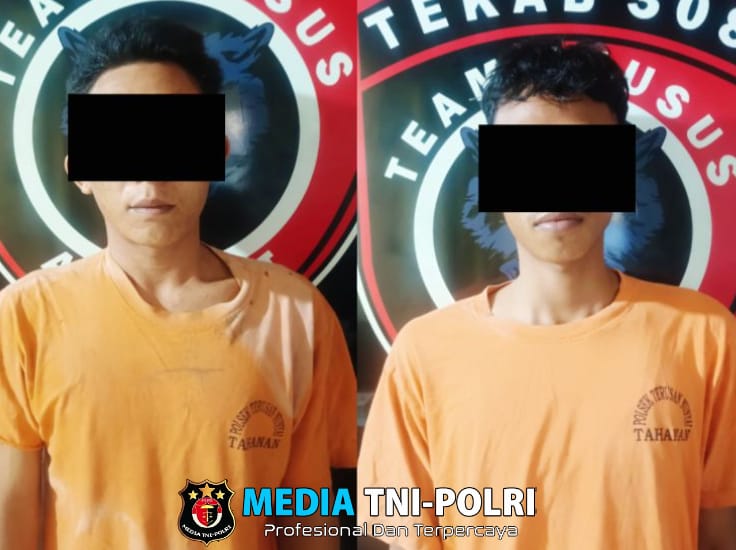 Polsek Terusan Nunyai Berhasil Meringkus Dua Pelaku Pencurian, Satu DPO