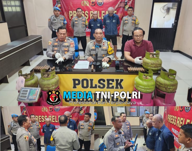 Polsek Cileungsi Berhasil Ungkap Tindak Pidana Dari Banyak Berita Yang Beredar Terkait Penyalahgunaan Gas LPJ 3Kg Bersubsidi