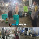 Aipda R.O Nainggolan Laksanakan Kegiatan Patroli Malam Hari Untuk Menjaga Keamanan dan Ketertiban Masyarakat