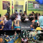 Satgas Pamtas Yonarmed 11 Kostrad Gagalkan Penyelundupan 57 Orang CPMI Ilegal Tujuan Tawau, Malaysia