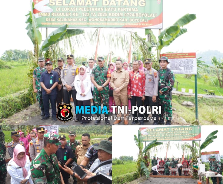 Dandim Boyolali Ungkap Kenapa Desa Kalinanas Jadi Target TMMD Kali Ini