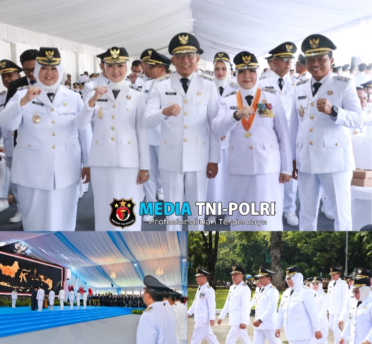 Riyanto Pamungkas & Umi Laila Resmi Dilantik Sebagai Bupati & Wakil Bupati Pringsewu