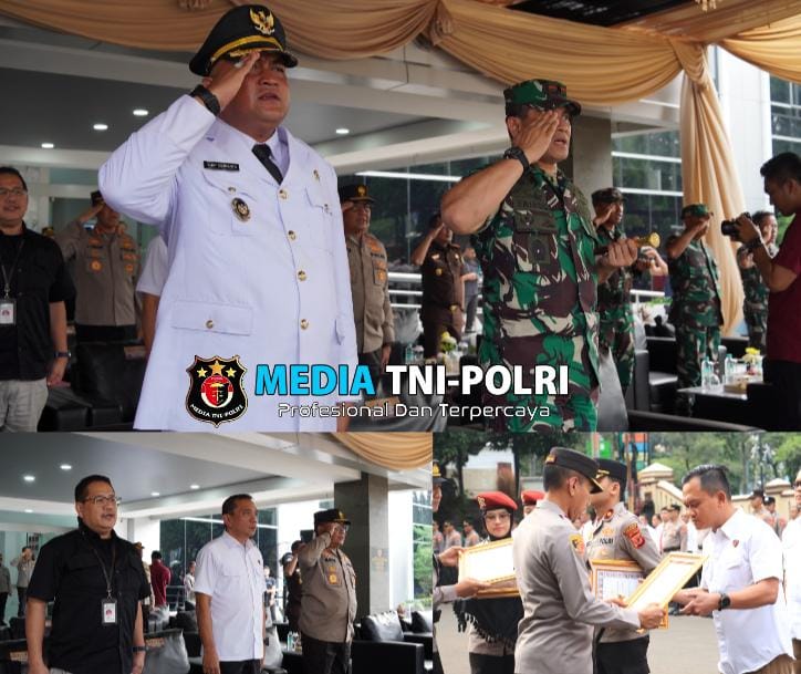 Kapolda Jabar Pimpin Langsung Upacara Pemberian Penghargaan Personil Polres Bogor Dan Polresta Bogor Kota, Pemusnahan Barang Bukti Narkoba Sekaligus Peresmian Gedung Pelayanan Publik & Rusun Polres Bogor
