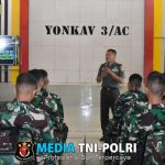 Yonkav 3/AC Tingkatkan Kemampuan Tempur Melalui Pelatihan Teritorial dari Kasdim 0818