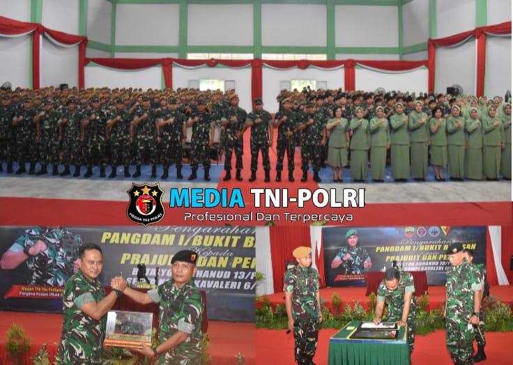 Pangdam I/BB Tinjau Yon Arhanud 13/PBY, Tekankan Kesiapsiagaan dan Soliditas