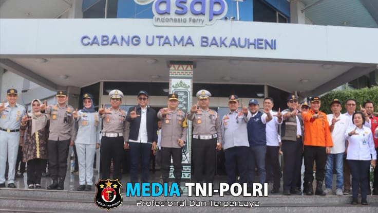 Kakor Lantas Polri Tinjau Kesiapan Operasi Ketupat Krakatau 2025 di Pelabuhan Bakauheni
