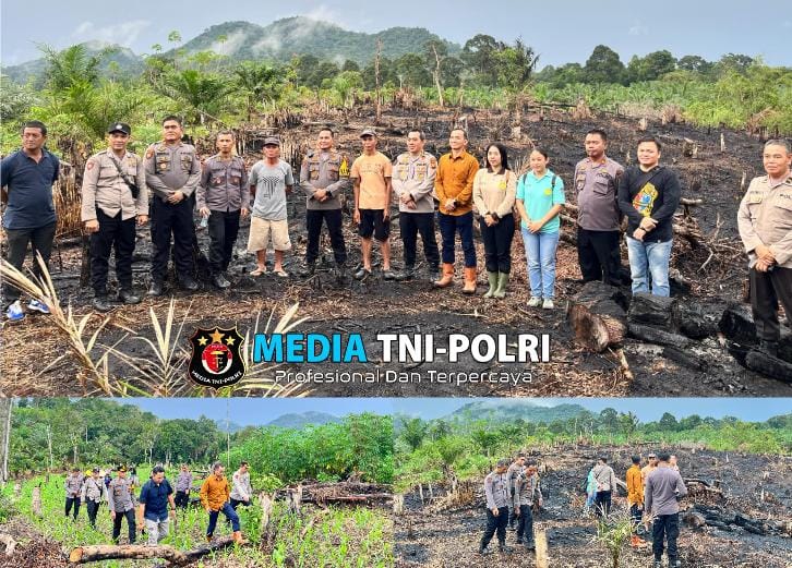 Polisi dan Petani Bersinergi Cek Lahan Jagung untuk Ketahanan Pangan
