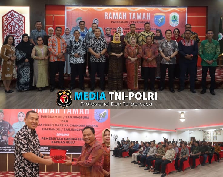 Kunjungan Kerja ke Kapuas Hulu, Pangdam XII/Tpr Silaturahmi dengan Forkopimda dan Tokoh Masyarakat