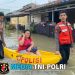 Banjir di Bandar Lampung, Polda Lampung Terus Bantu Warga dan Jaga Keamanan