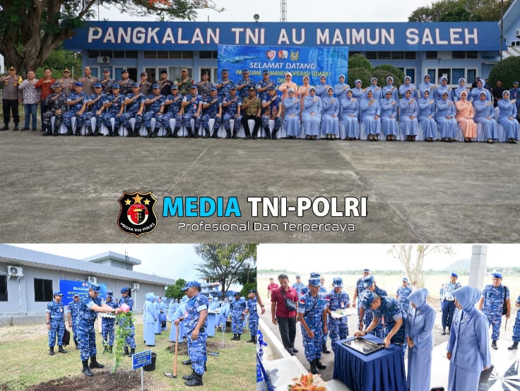 Pangkoops Udara I Kunjungi Lanud MUS dan Satrad 233 sebagai Garda Terdepan Kedaulatan Udara NKRI Wilayah Barat