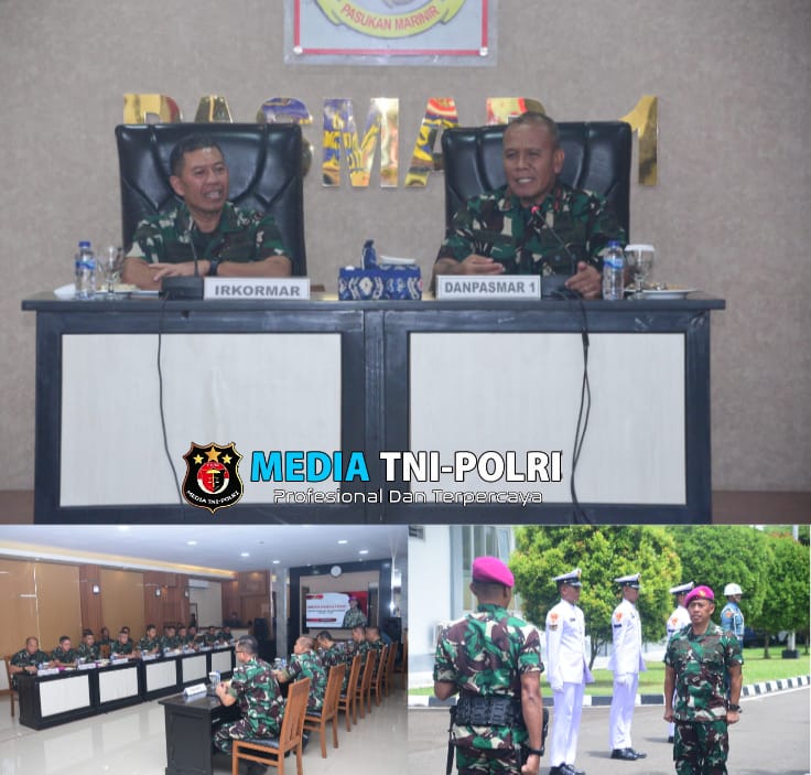 Taklimat Awal Audit Kinerja Itkormar di Jajaran Pasmar 1