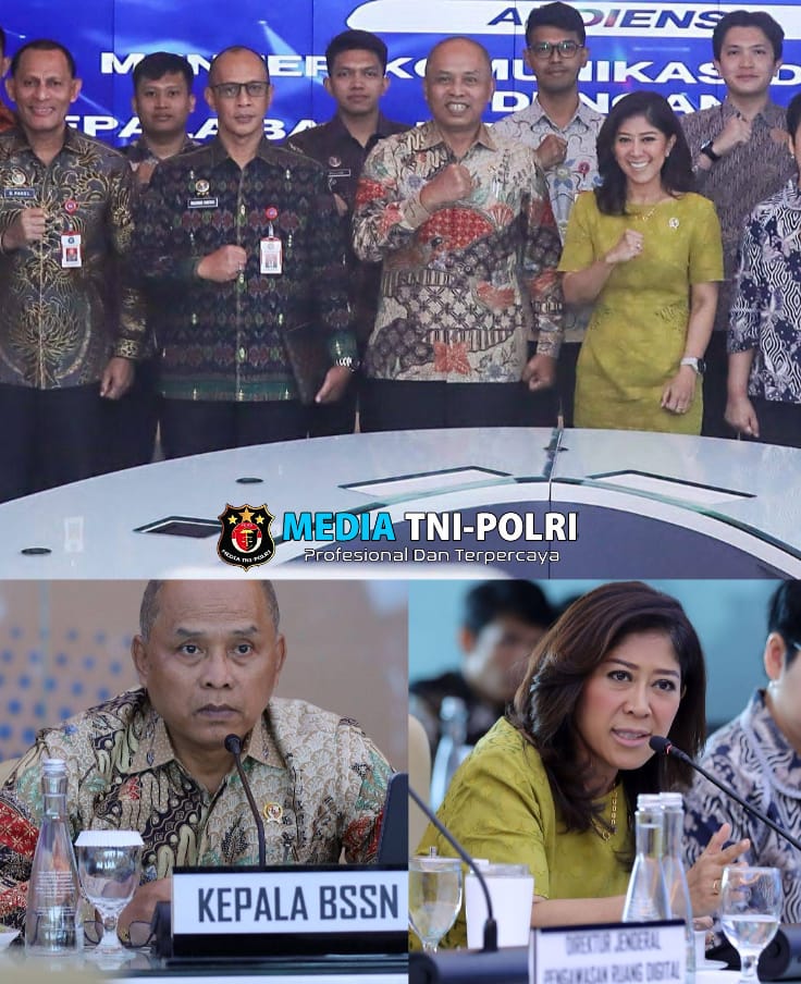Kepala Badan Siber dan Sandi Negara (BSSN) Gelar Pertemuan dengan Menteri Komunikasi dan Digital (Komdigi)