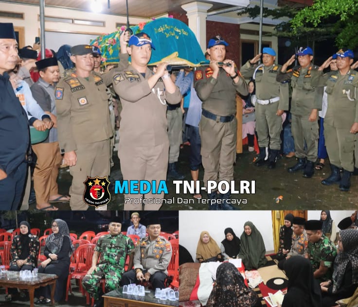 Turut Berduka, Kapolres Lampung Tengah Bersama Forkopimda Takziah Ke Kediaman Almarhum Pj. Sekda Kabupaten Lampung Tengah