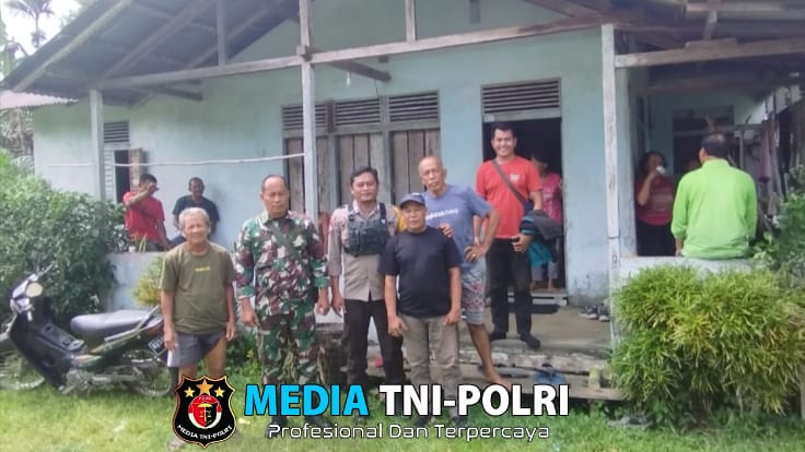 Jalin Sinergitas TNI-Polri dengan Warga, Bhabinkamtibmas dan Babinsa kunjungi Warga Binaan