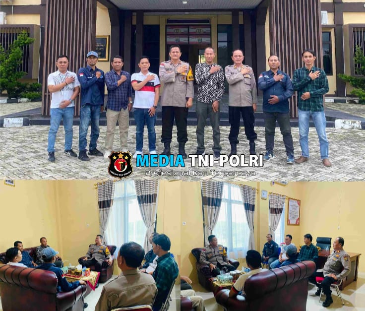 Wakapolres Tulang Bawang Barat Terima Audiensi Organisasi Komite Wartawan Indonesia Perjuangan (KWIP)