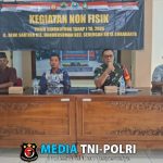 Kegiatan Non Fisik TMMD Sengkuyung, Kasdim 0735/Surakarta Berikan Penyuluhan Bela Negara Kepada Warga