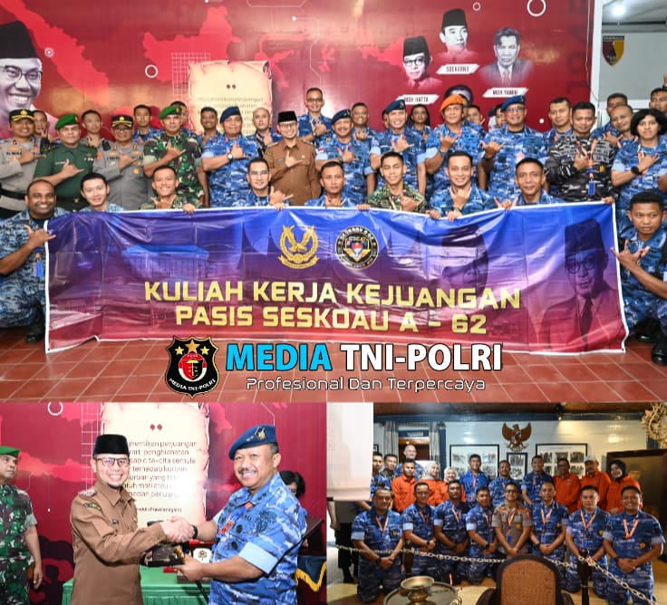 Pasis Seskoau A-62 Laksanakan KK Juang di Sumatera Barat, Serap Nilai Sejarah dan Patriotisme