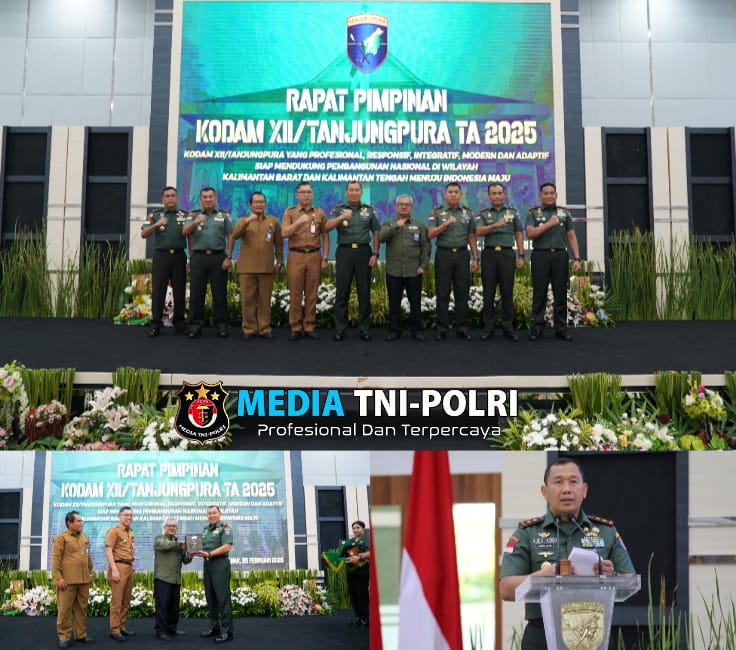 Pangdam Tanjungpura Buka Rapat Pimpinan Kodam XII/Tpr