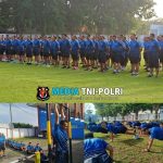 Jaga Kebugaran Tubuh Prajurit, Kodim 0819 Laksanakan Olahraga Bersama