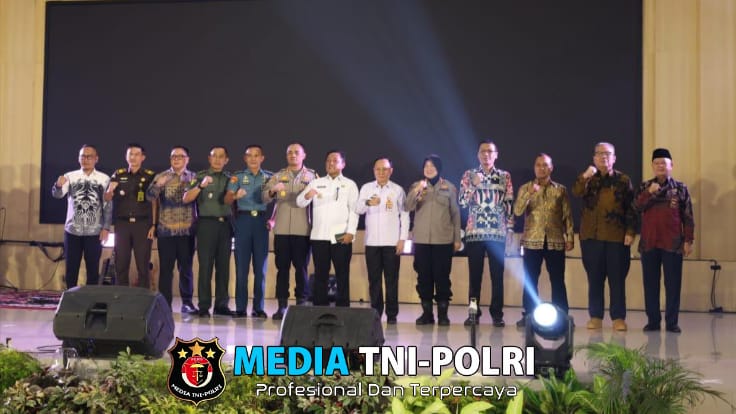 Kabid Humas Polda Lampung Hadiri Ramah Tamah HPN dan HUT Ke-79 PWI di Lampung Utara