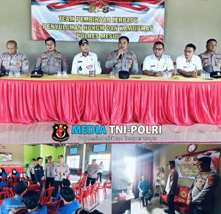 Polres Mesuji Bersama Pemerintah Daerah Gelar Bhakti Sosial Berupa Pelayanan Kesehatan